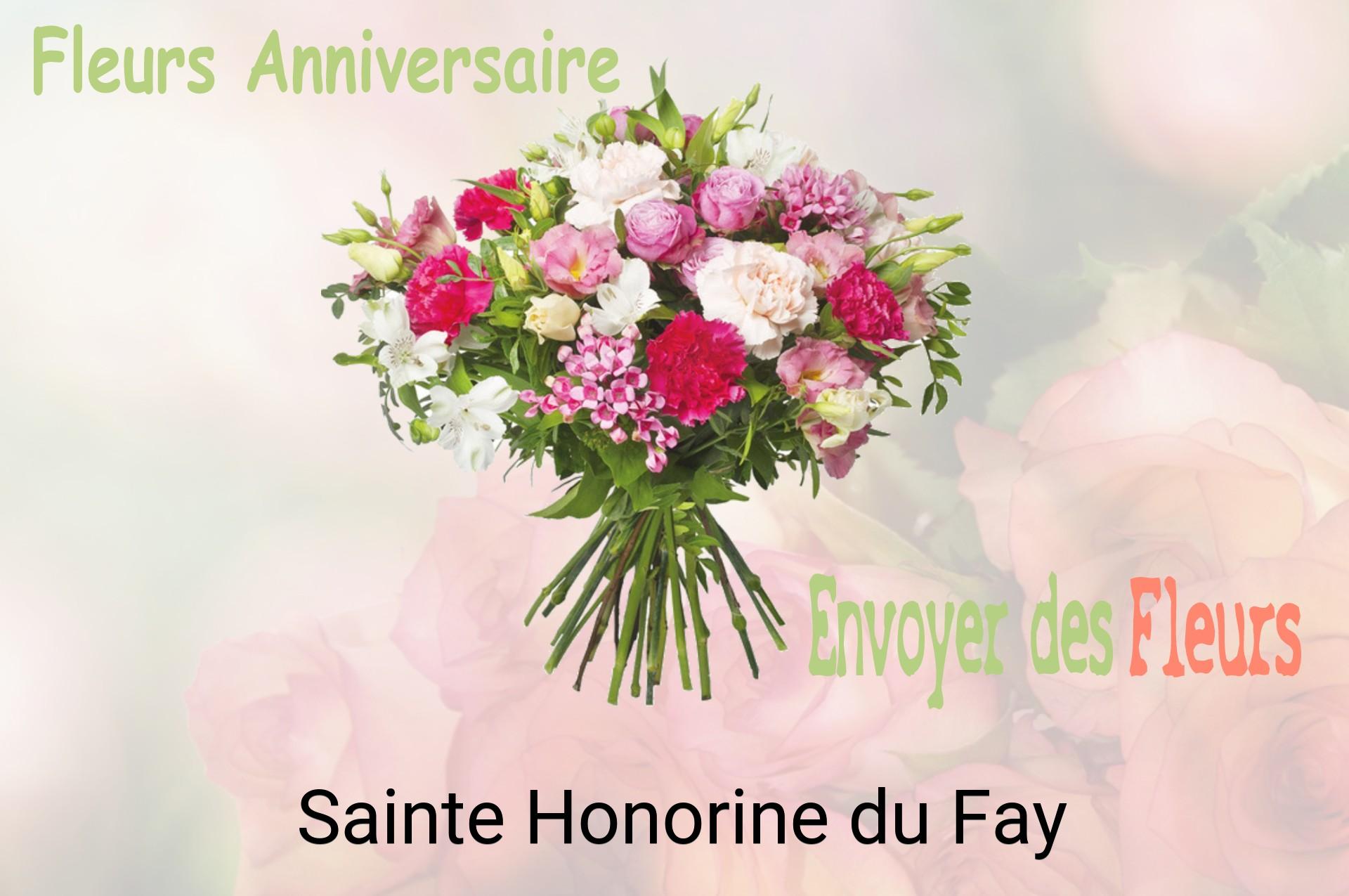Bouquet de fleurs d’anniversaire livré à Sainte-Honorine-du-Fay